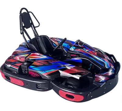 Adult racing gas go kart with 270cc engine, commercial grade for karting tracks, direct factory wholesale