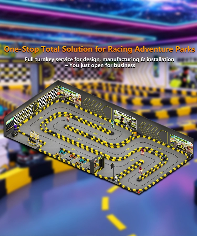 One-stop total solution for racing adventure parks, full turnkey service
