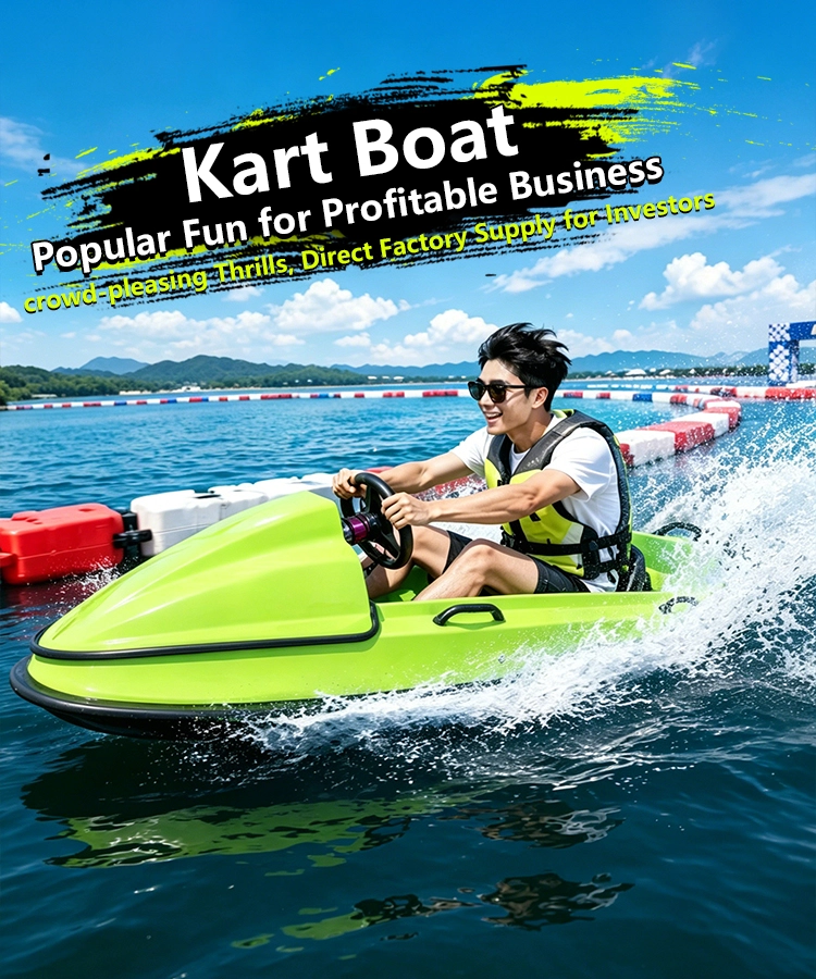 Kart boat for profitable business. Crowd-pleasing rides, direct factory supply for investors.